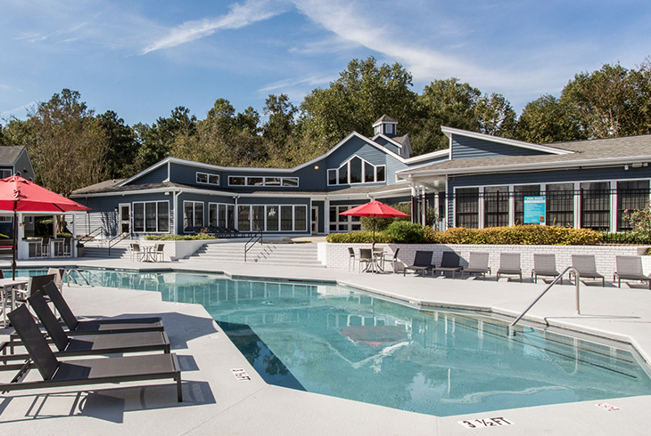 Resort style pool