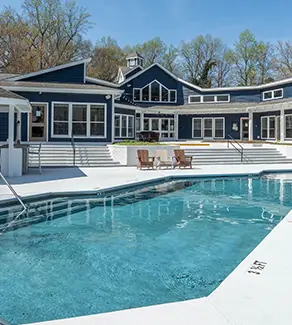 resort style pool